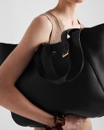 Large Leather Tote Bag - Image 3